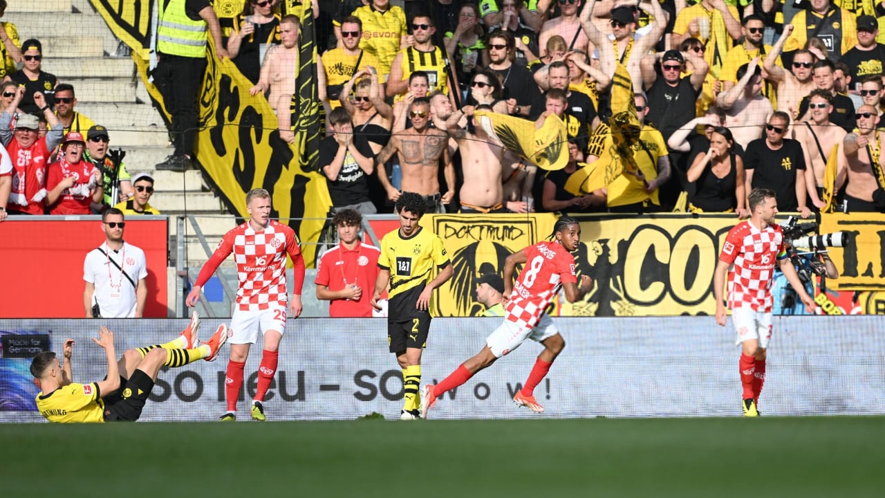 Bundesliga : Dortmund, finaliste de la Ligue des Champions 2024 prend une raclée à Mayence