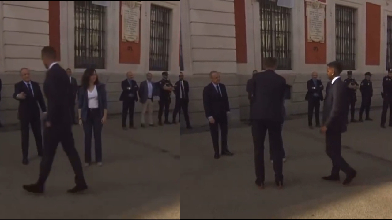 VIDÉO : Florentino Pérez recadre Joselu devant tout le monde en pleine fête, la scène fait le buzz