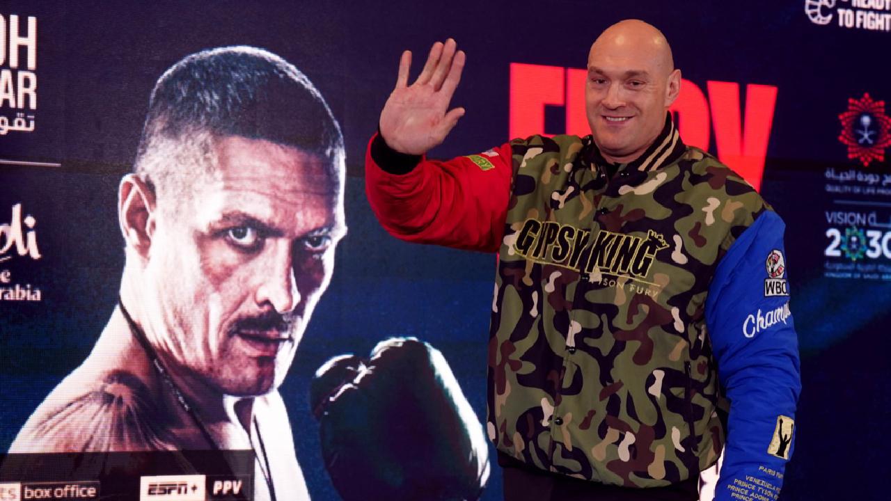 PHOTO : Le physique monstrueux de Tyson Fury à 7 jours de son duel contre Usyk