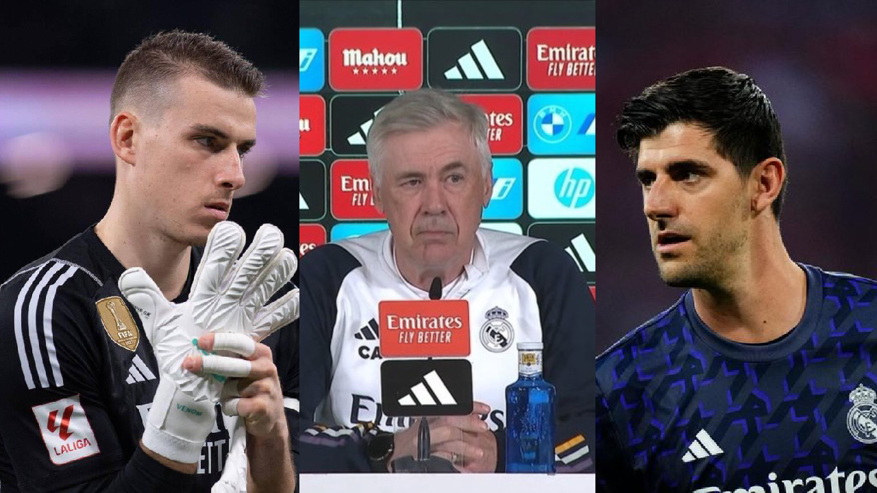 17 jours avant Dortmund, Carlo Ancelotti tranche définitivement : « Lunin est bon mais Courtois… »