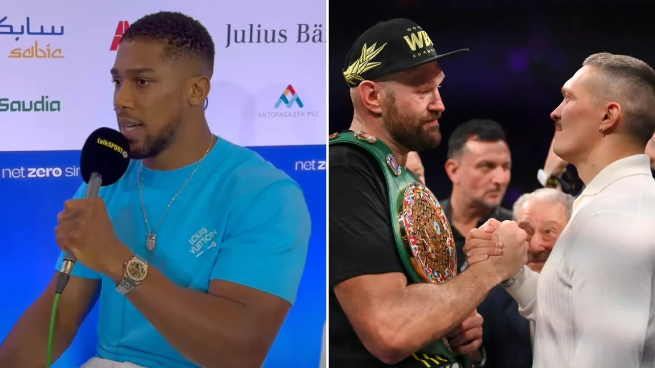A 24h du choc Tyson Fury vs Oleksandr Usyk, Anthony Joshua balance son pronostic sec