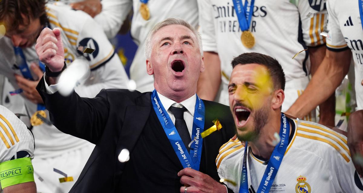 VIDEO : Carlo Ancelotti éblouit Wembley avec sa danse après le sacre du Real Madrid