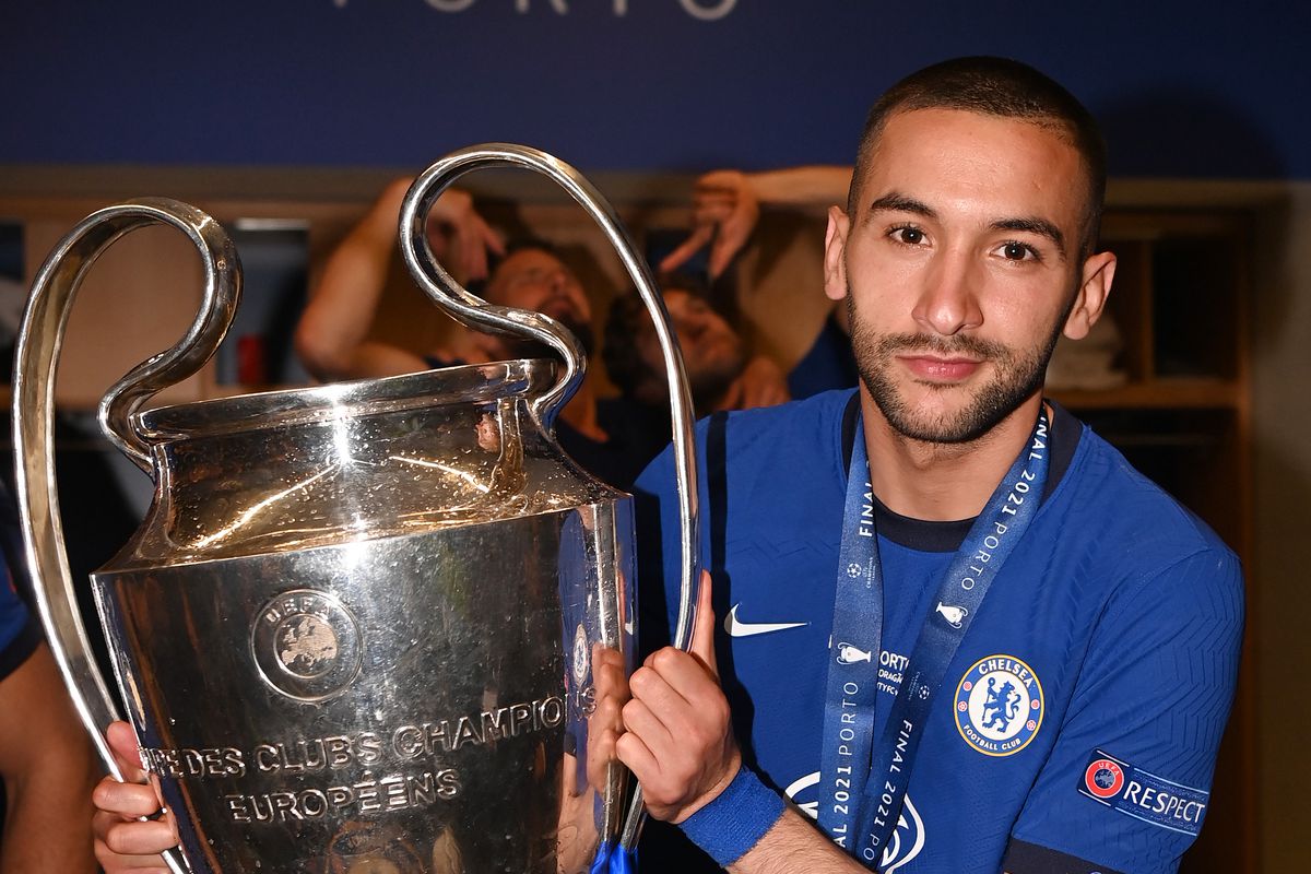 Voici le classements des 25 joueurs africains qui ont gagné la Ligue des champions 23 Hakim Ziyech (Maroc)