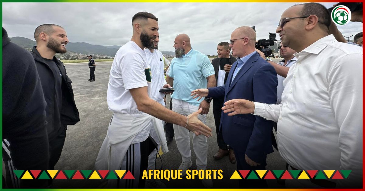 VIDEO : L’arrivée de Karim Benzema en Algérie affole la toile