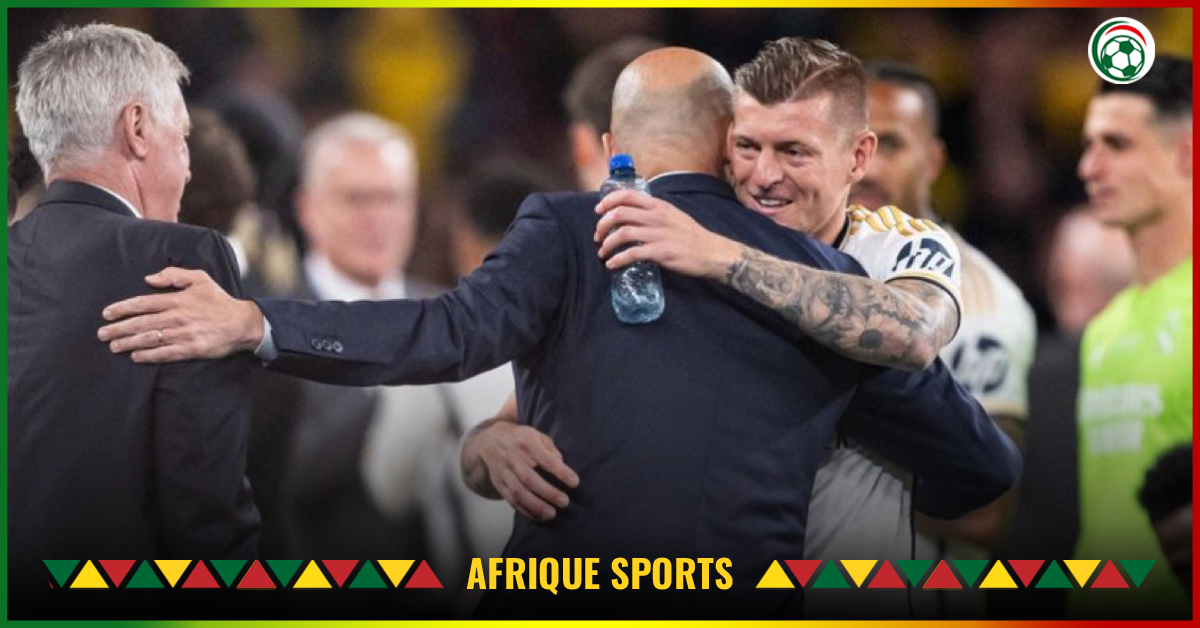 Ligue des champions : Les mots forts de Zidane à Toni Kroos après son dernier match avec le Real Madrid  !