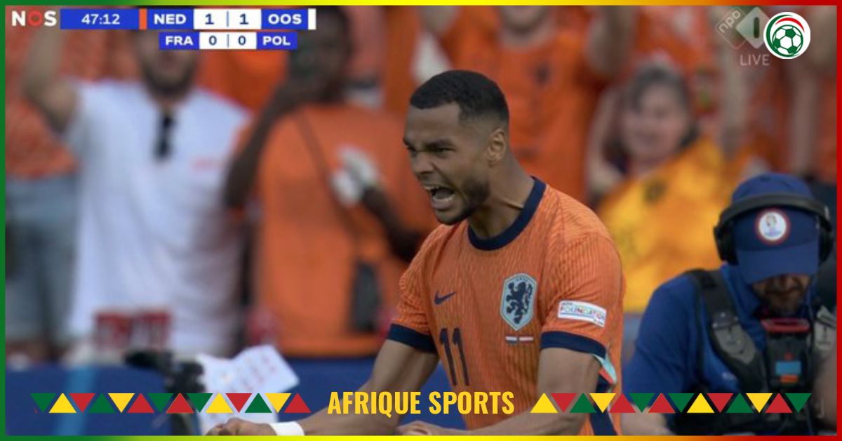 VIDEO : Gakpo met un bel enroulé depuis l’intérieur de la surface – Les Pays-Bas égalisent (1-1) dès la reprise