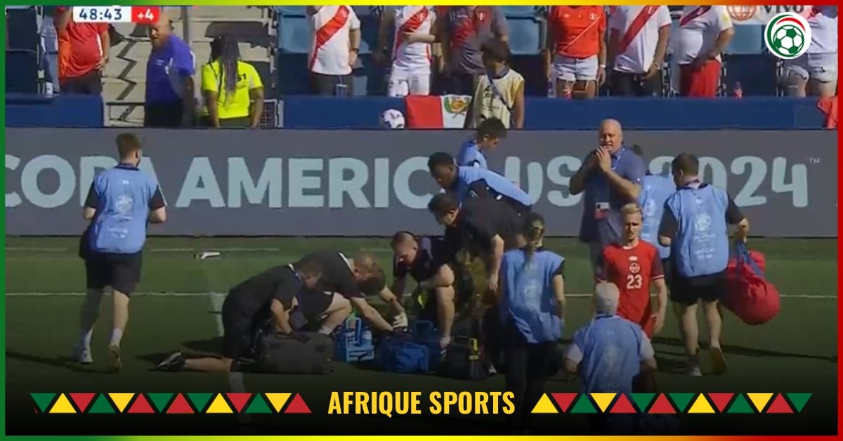 Copa America : Effrayant malaise d’un arbitre durant Pérou – Canada