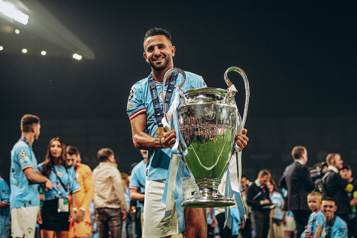 Voici le classements des 25 joueurs africains qui ont gagné la Ligue des champions 24 Riyad Mahrez (Algérie)