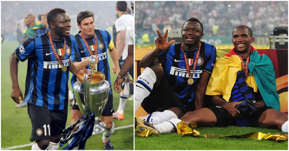 Voici le classements des 25 joueurs africains qui ont gagné la Ligue des champions 12 Sulley Muntari (Ghana)