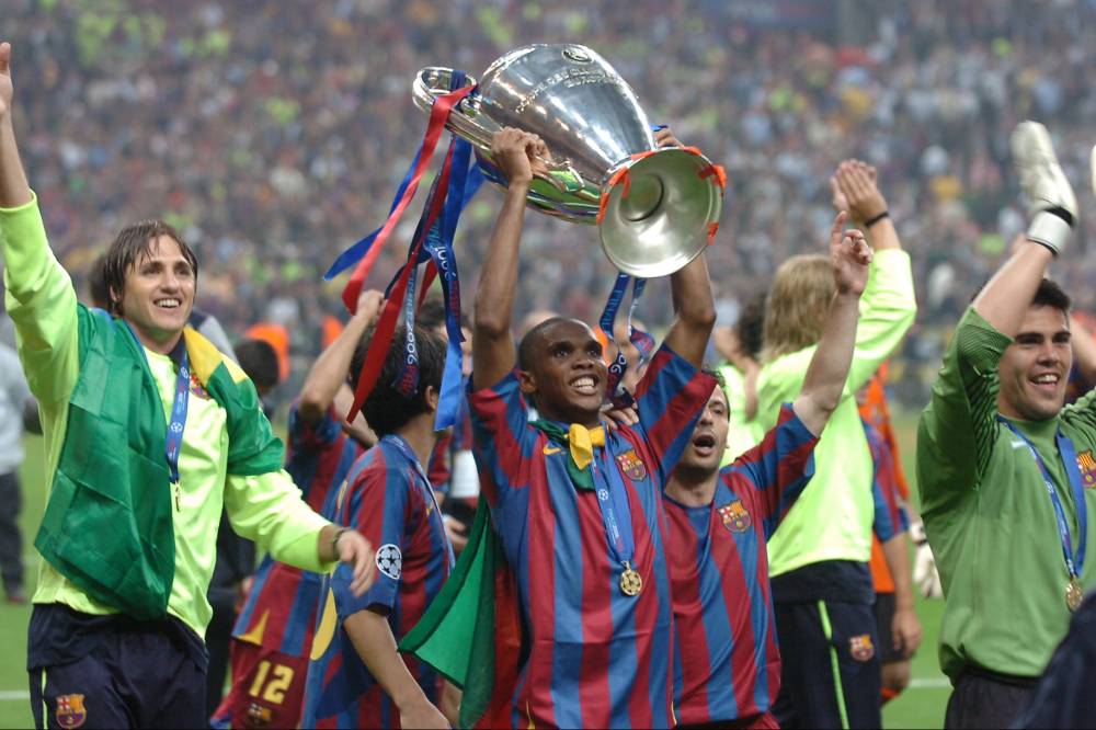 Voici le classements des 25 joueurs africains qui ont gagné la Ligue des champions 9 Samuel Eto'o (Cameroun)