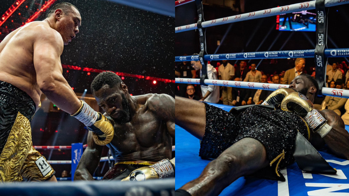 Oubliez Ngannou, le Chinois Zhilei Zhang désactive Deontay Wilder avec un KO terrifiant