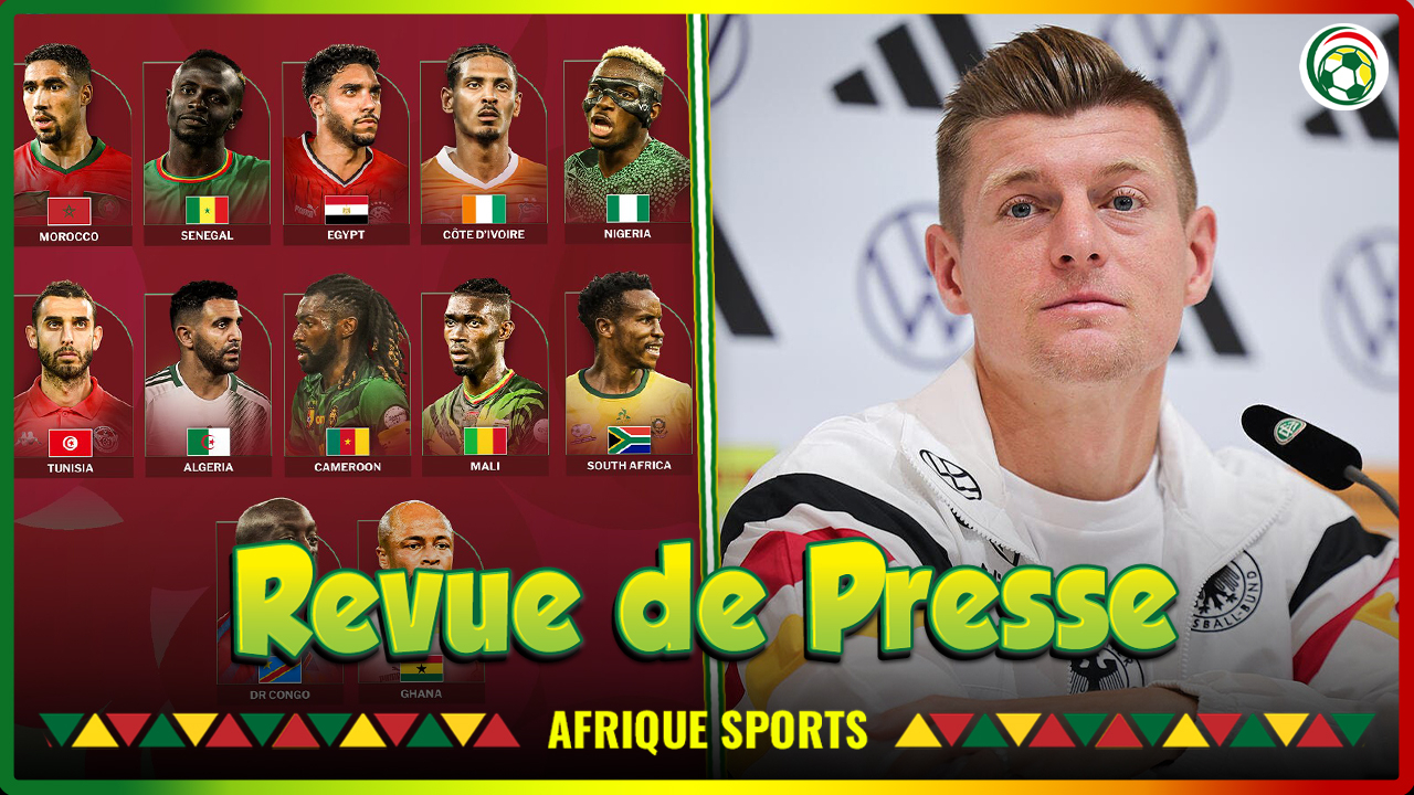 Le tirage au sort de la CAN 2025 avec 12 groupes… Toni Kroos effraie l’Espagne