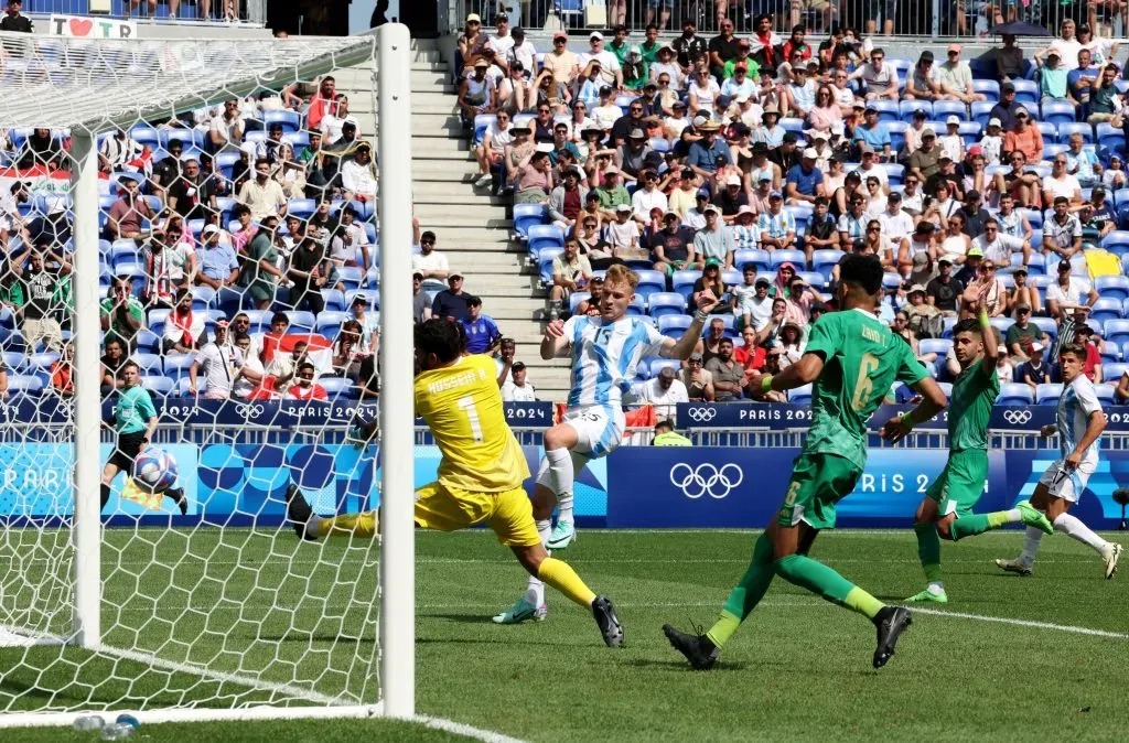 Foot -JO Paris 2024 : L’Argentine frappe l’Irak et se relance !