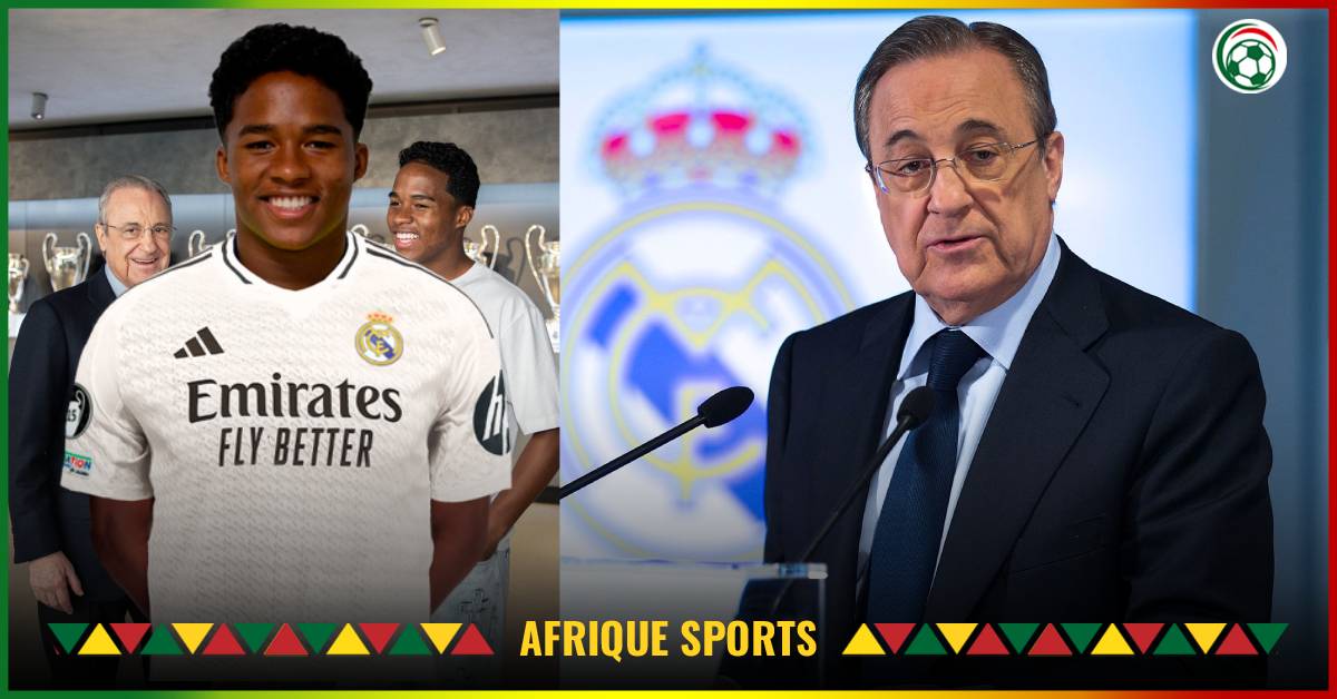 Endrick dévoile son numéro de maillot au Real Madrid