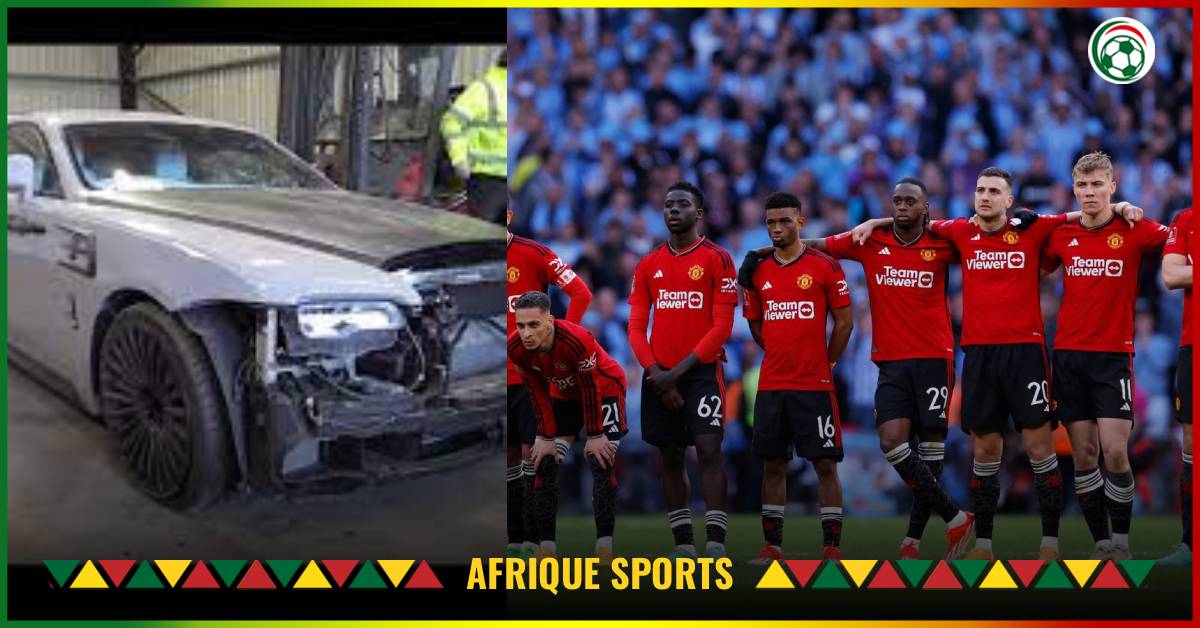 Une star de Manchester United impliquée dans un accident de la route !