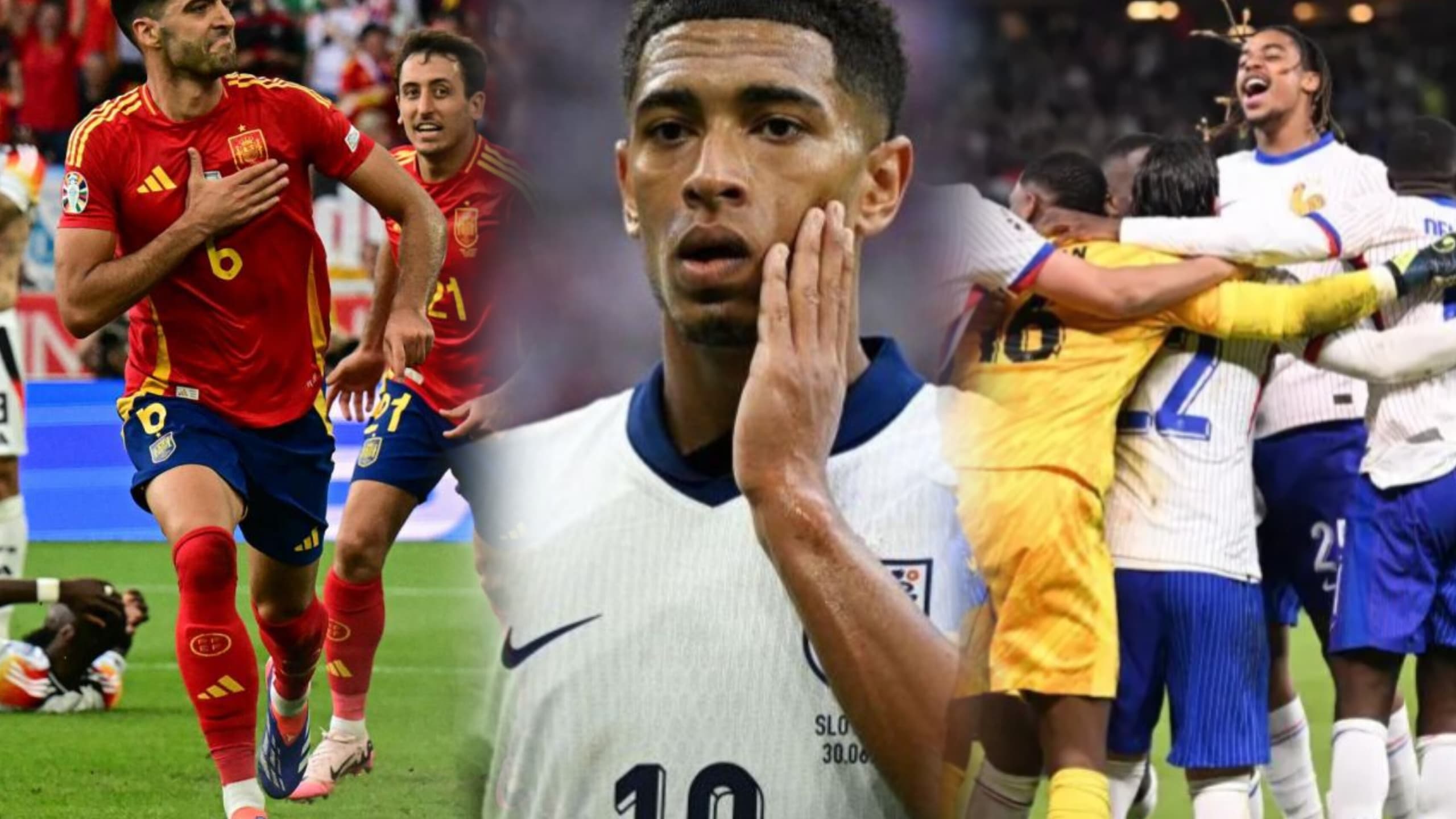 Bellingham choisit entre l’Espagne et la France : « Je veux les affronter en finale »
