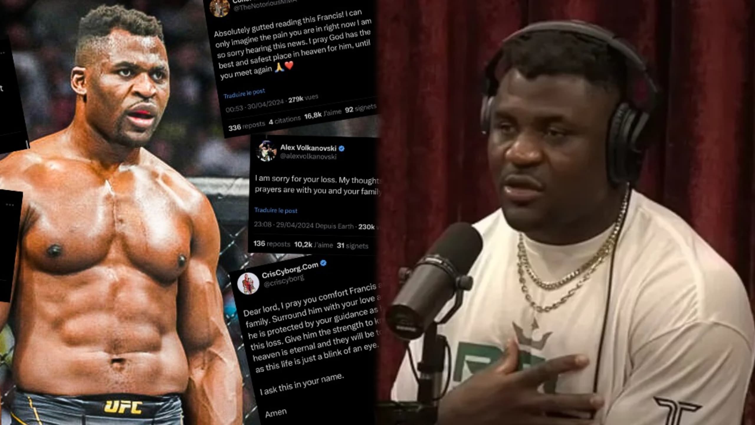 La nouvelle sortie ubuesque de Francis Ngannou sur son état : « J’irai voir mon enfant »
