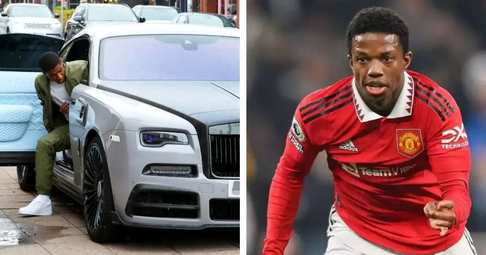 Une star de Manchester United impliquée dans un accident de la route !