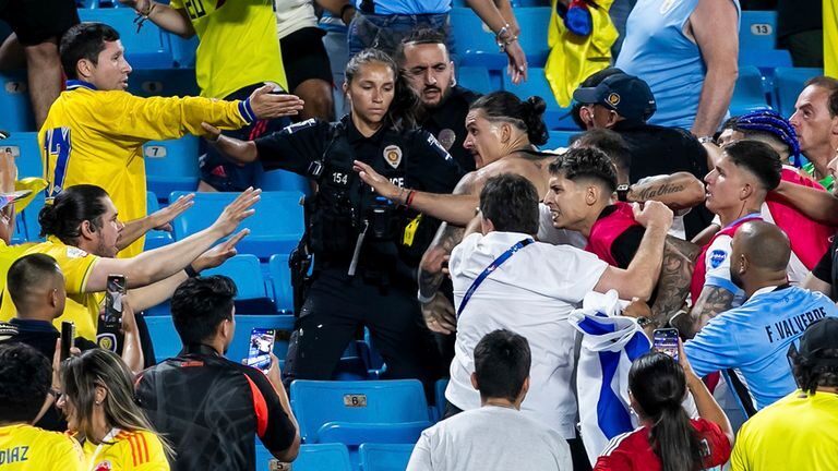 Copa América : Après la bagarre Uruguay-Colombie la CONMEBOL prend une décision radicale 