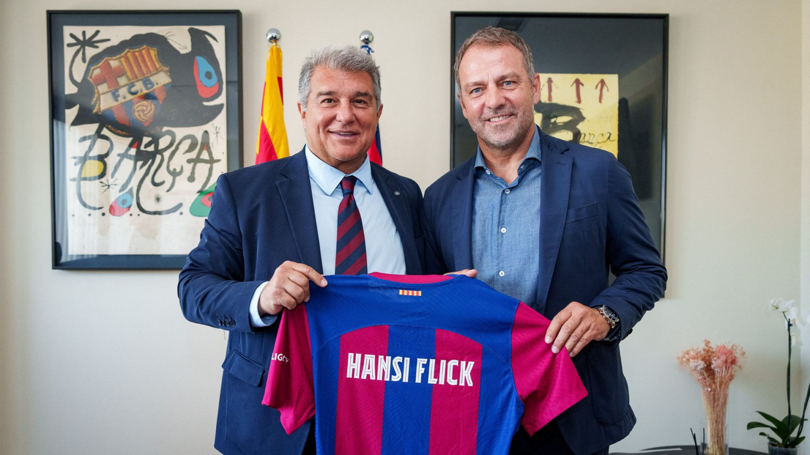 Hansi Flick adresse un message ferme au Real Madrid
