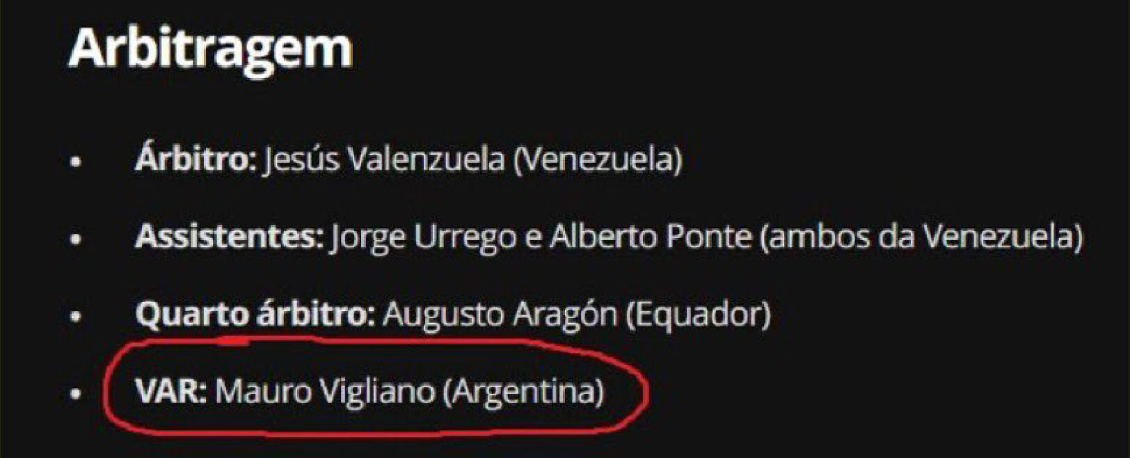 Scandale à la Copa América : La CONMEBOL balance un arbitre argentin après Brésil-Colombie