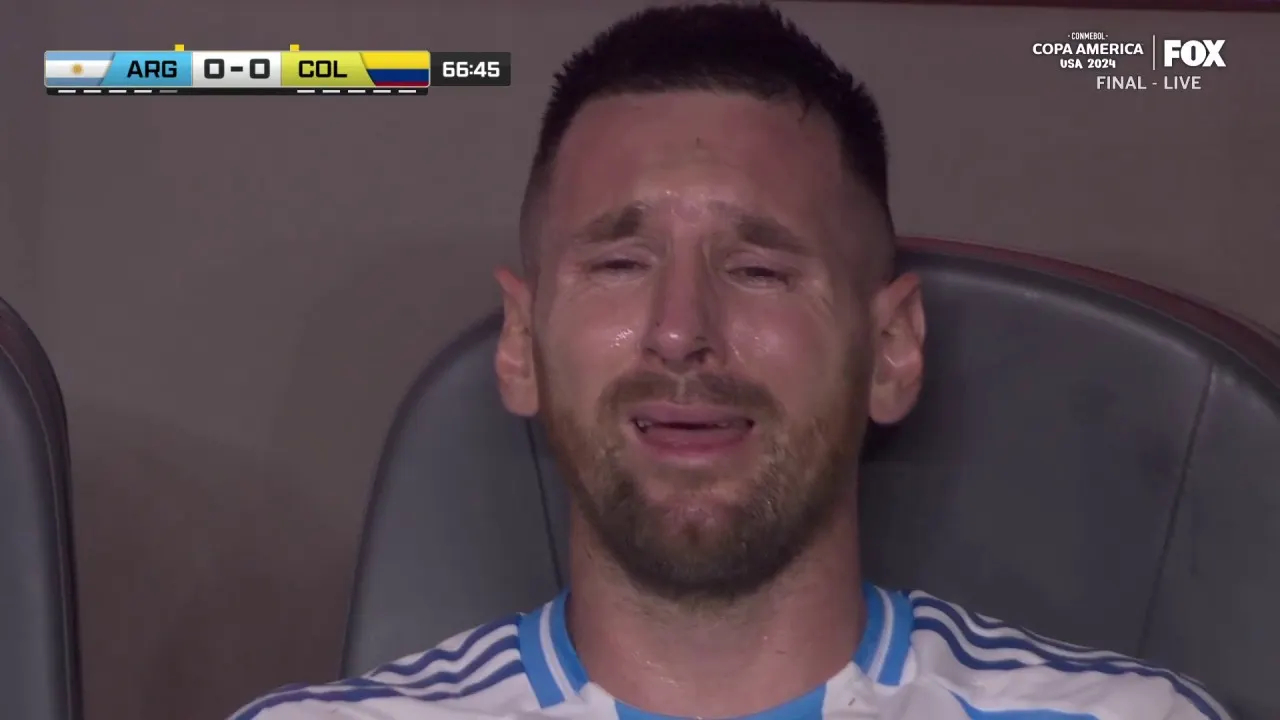 Finale Copa América : Lionel Messi en larmes, la réaction complètement inattendue du stade