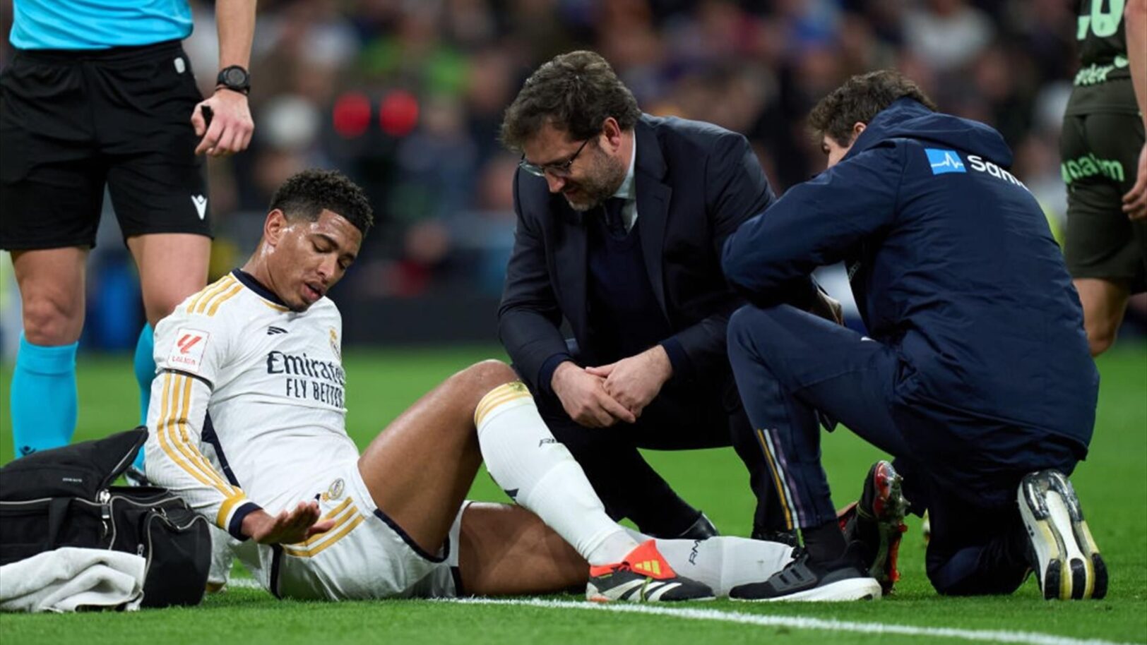 Real Madrid : Mauvaise nouvelle pour la star de Carlo Ancelotti, il a reçu un coup violent"