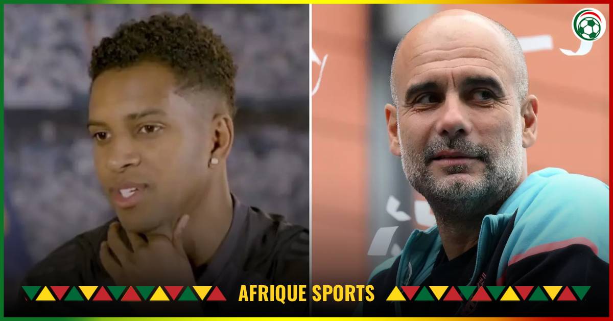 Guardiola a téléphoné à Rodrygo
