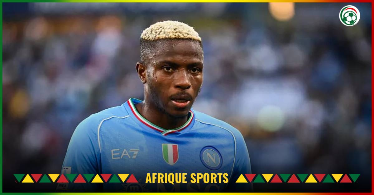 Victor Osimhen risque une amende après une dispute avec un supporter