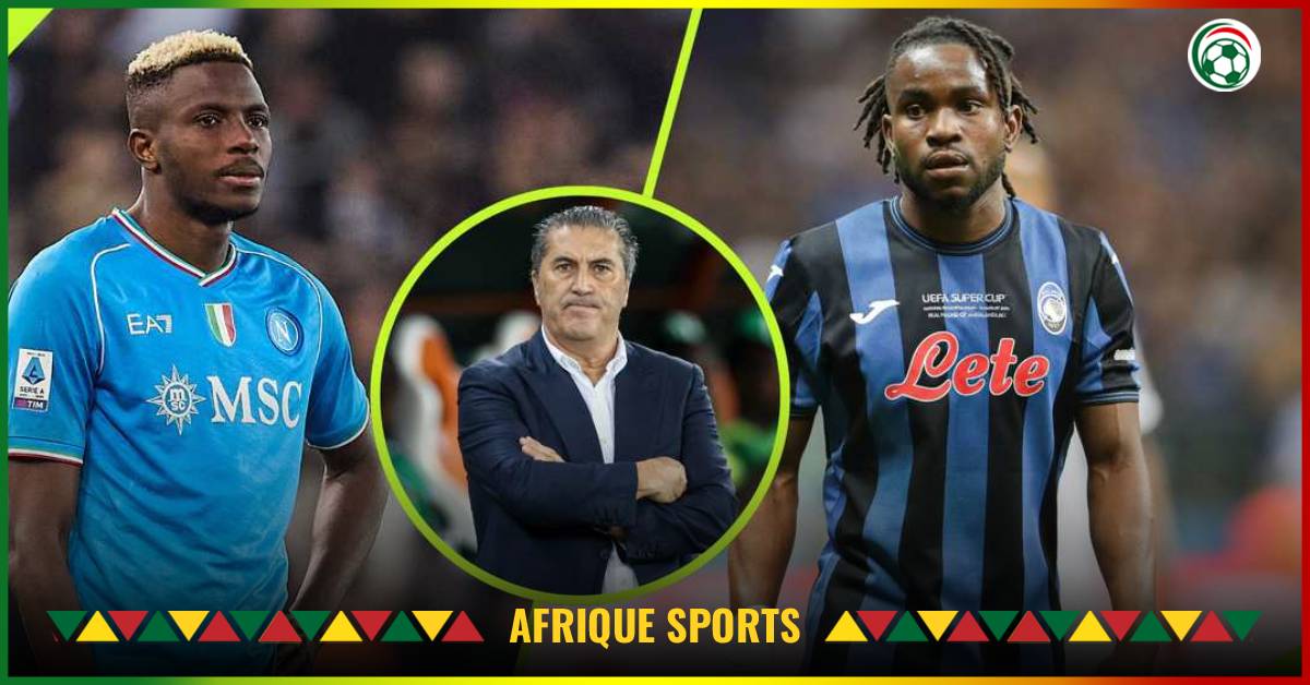 Osimhen vs Lookman : José Peseiro met fin au débat