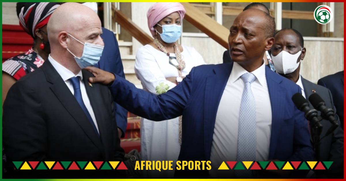 CAF : Motsepe et Infantino en tournée au Cameroun