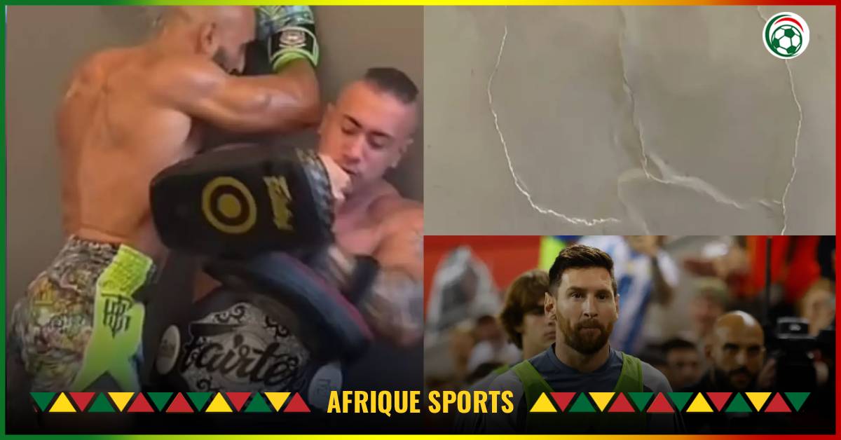 Coup de pied sauvage, le garde du corps de Lionel Messi fait parler de lui