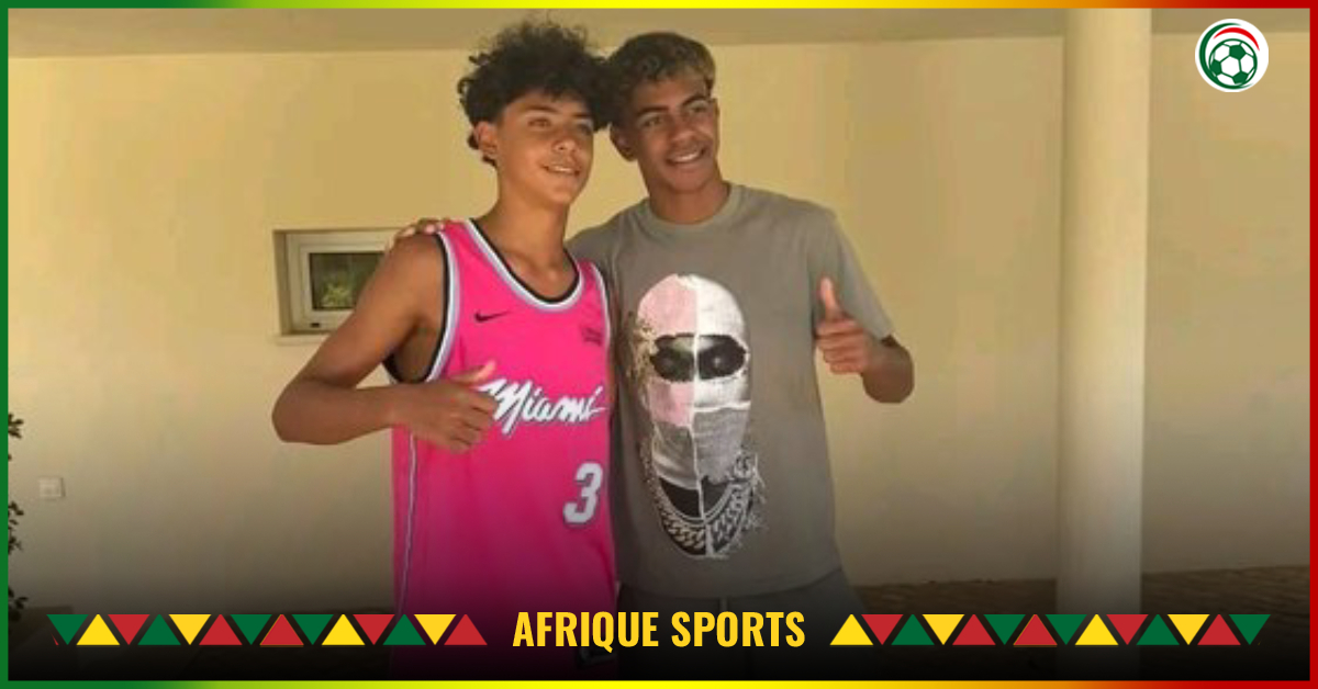 Lamine Yamal et Cristiano Ronaldo Jr, la photo inattendue