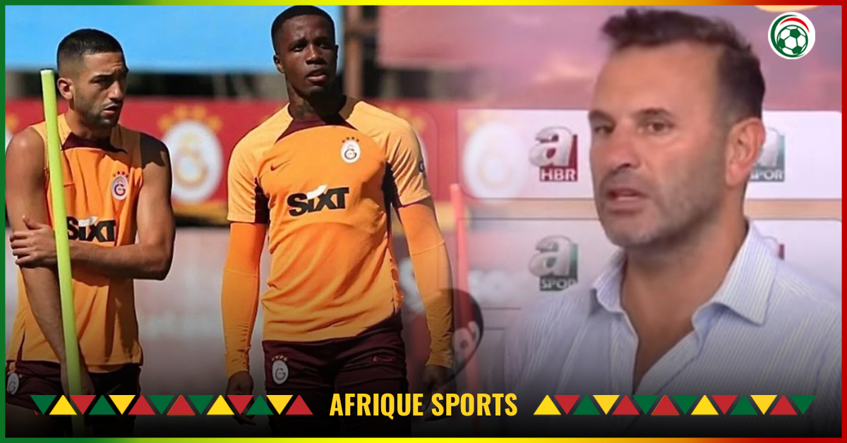 Défaite de Galatasaray : le coach critique sévèrement Ziyech et Zaha !