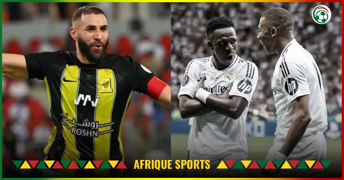 Real Madrid : Benzema dévoile son choix entre Vinicius et Mbappé !