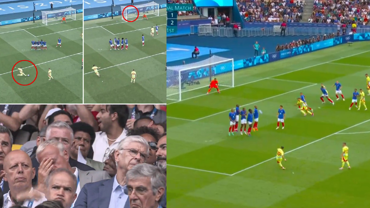 Finale France – Espagne (JO Paris 2024) : Le coup franc impitoyable d’Alex Baena contre les Bleuets