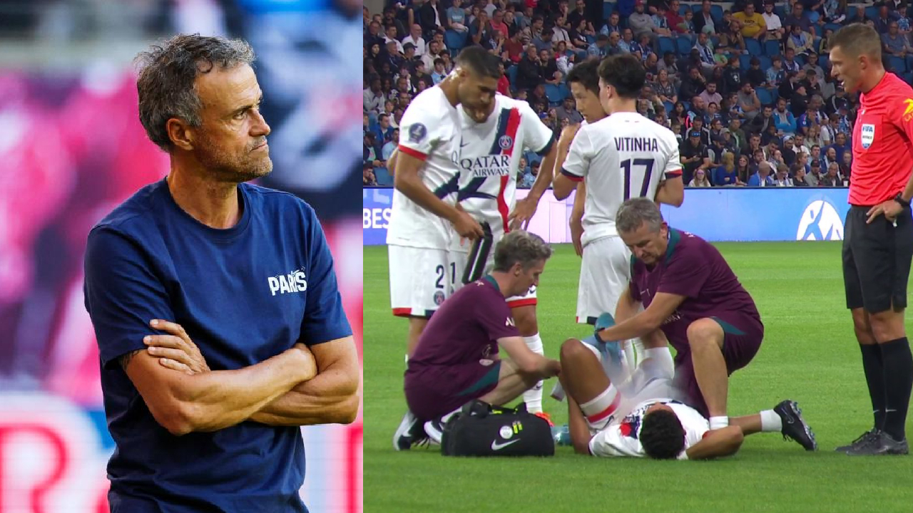 Havre – PSG : Terrible nouvelle pour Luis Enrique, il perd le taulier de l’attaque après 20 min