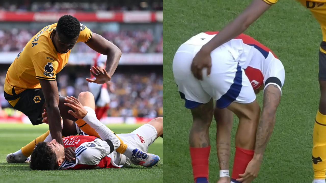 Arsenal – Wolverampton : Gabriel Jesus pète les plombs après un geste lunaire de Yerson Mosquera (VIDEO)