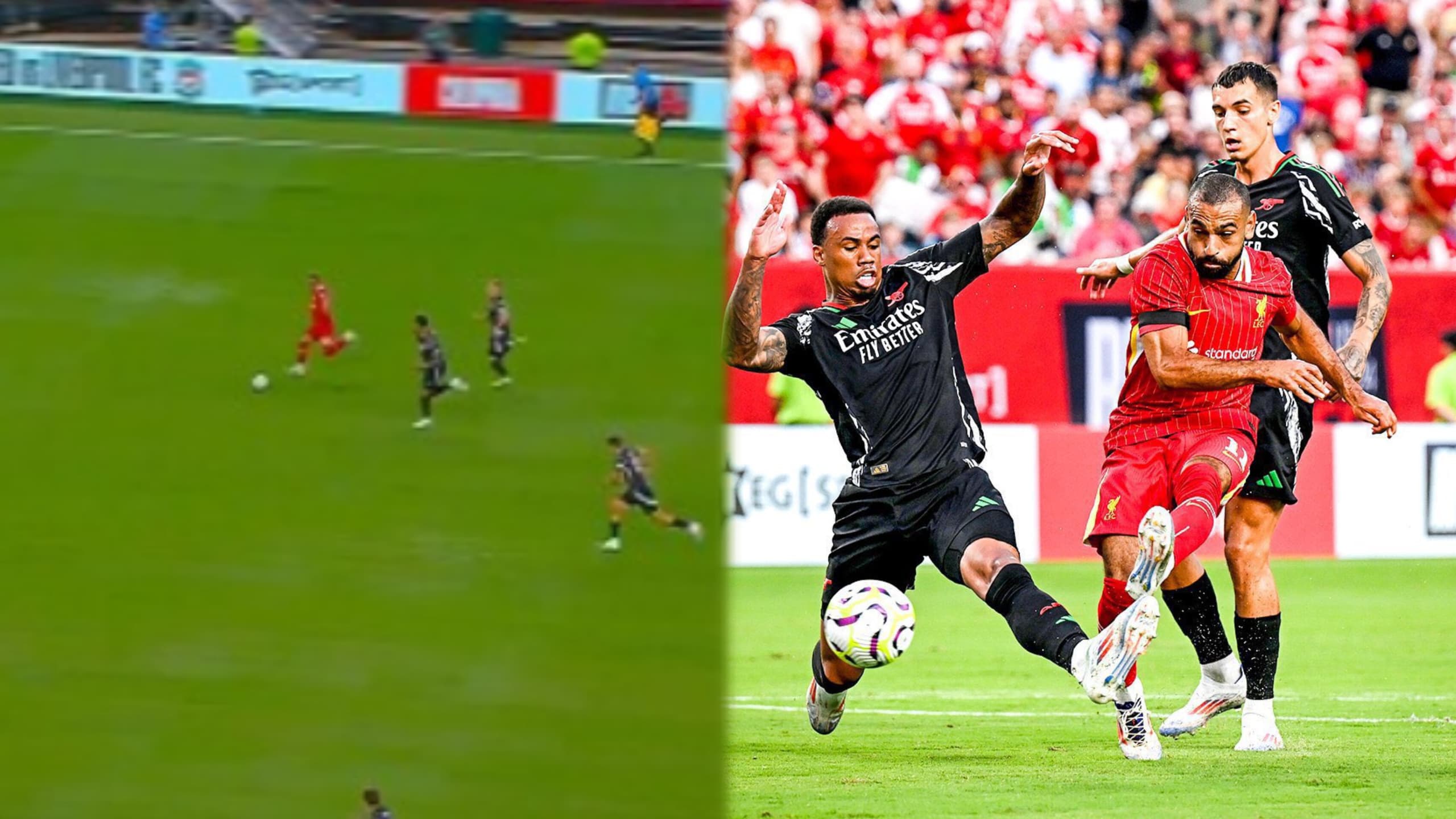 VIDÉO : Le but totalement impressionnant de Mohamed Salah contre Arsenal