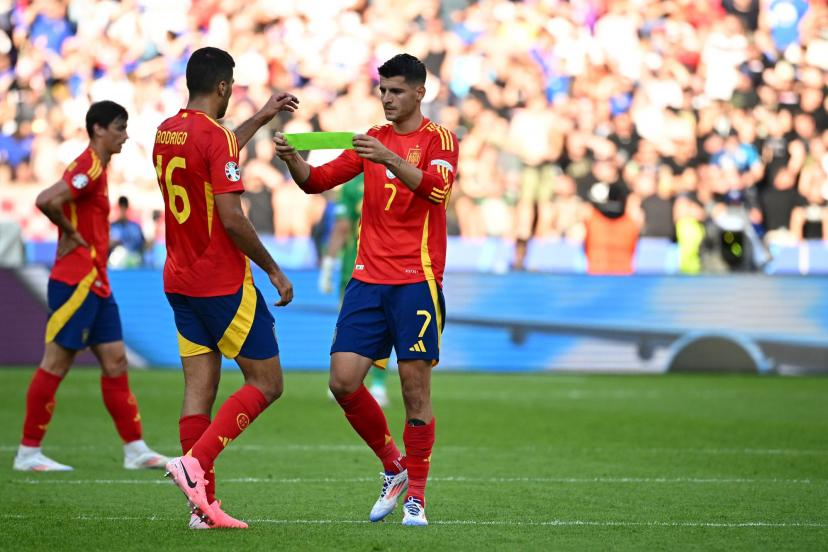 l'UEFA sanctionne Morata et Rodri