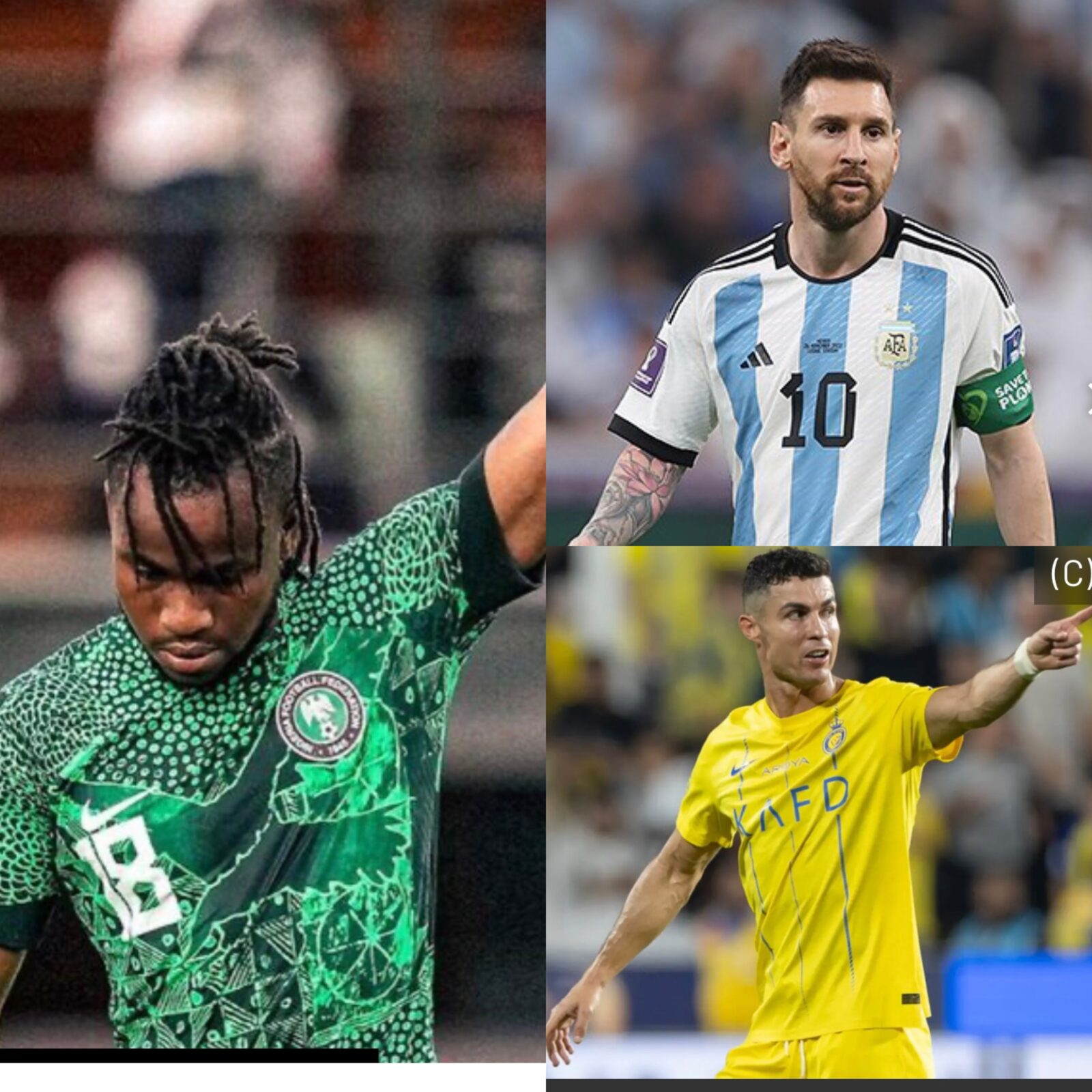 Ademola Lookman dévoile son GOAT entre Messi et Ronaldo