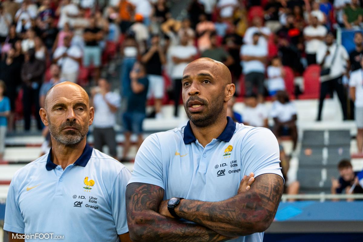 Thierry Henry quitte officiellement l'équipe de France Espoirs