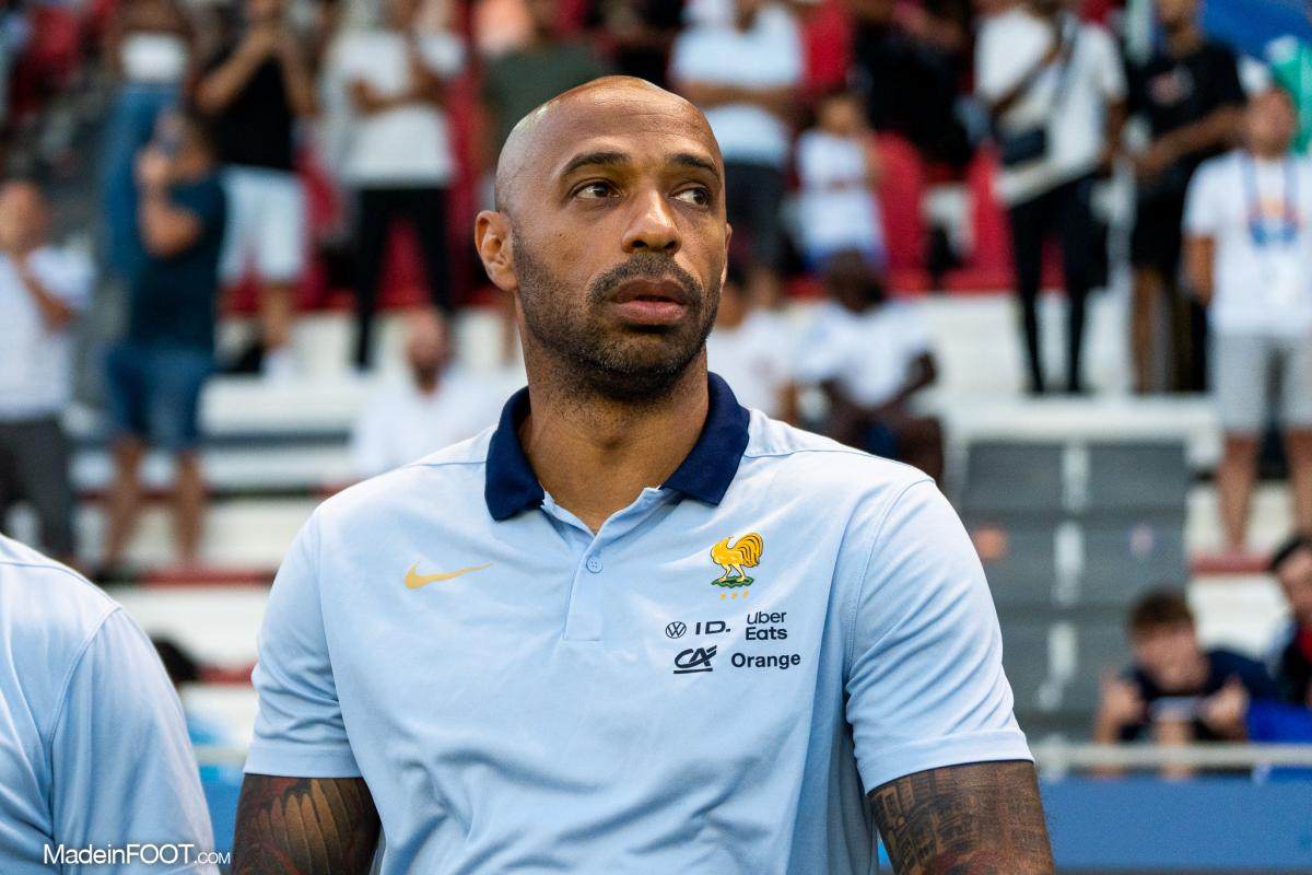 Thierry Henry quitte officiellement l'équipe de France Espoirs