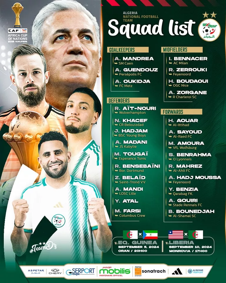 Officiel : Petkovic dévoile une liste pleine de surprises pour l'Algérie
