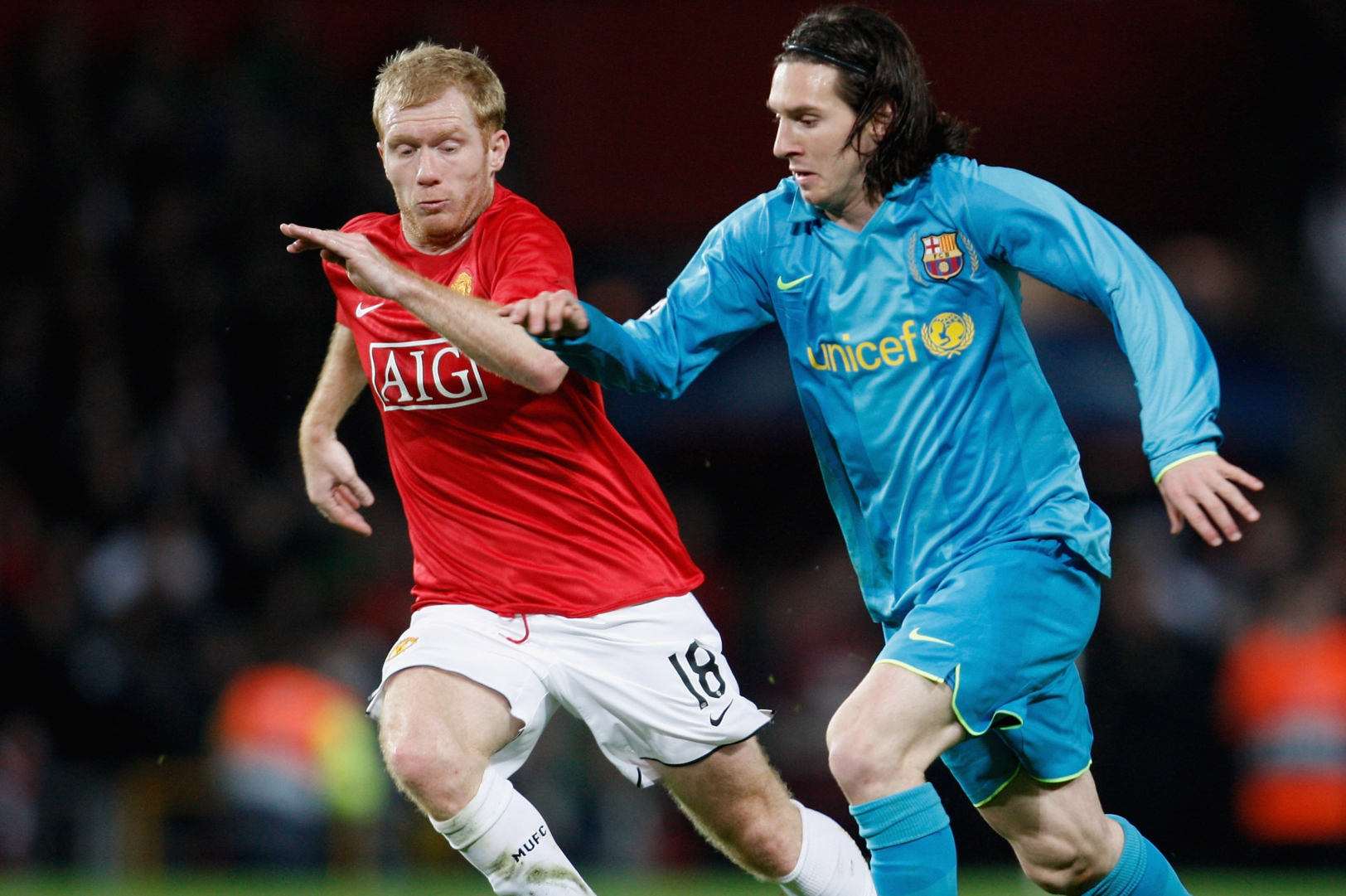 Paul Scholes n'a pas hésité à choisir entre Lionel Messi et Cristiano Ronaldo dans le débat sur le GOAT 1 Paul Scholes n'a pas hésité à choisir entre Lionel Messi et Cristiano Ronaldo dans le débat sur le GOAT