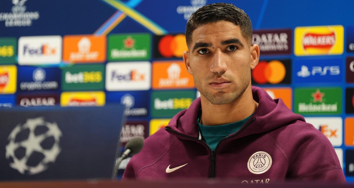 PSG : La réaction d'Achraf Hakimi sur l’absence d’Ousmane Dembélé