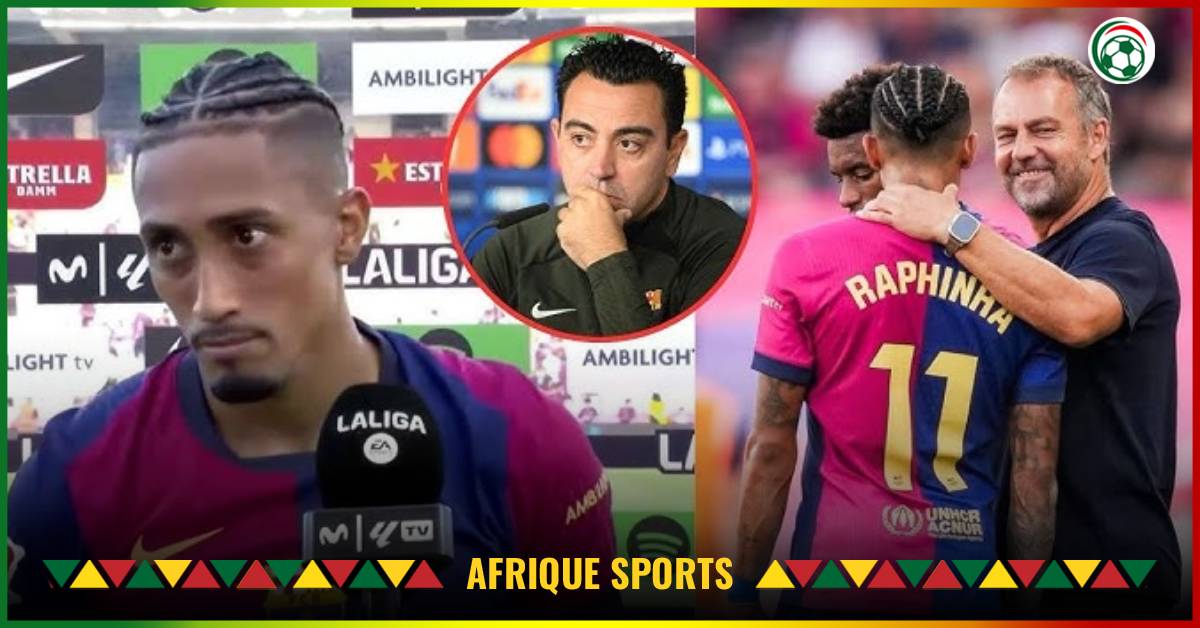 Raphinha analyse les différences entre Flick et Xavi