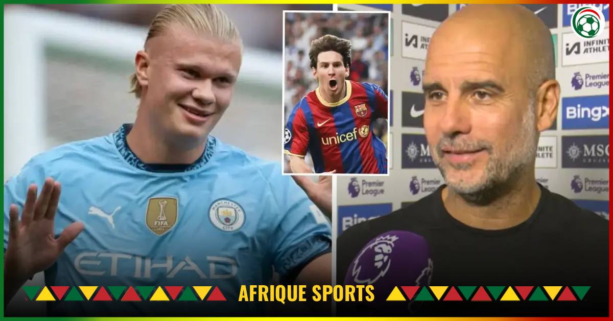 Erling Haaland : « Guardiola me dit tout le temps que Messi a… »