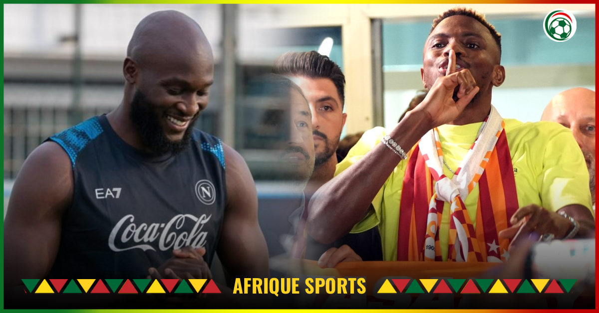 Naples : La marque de respect total de Lukaku pour Osimhen