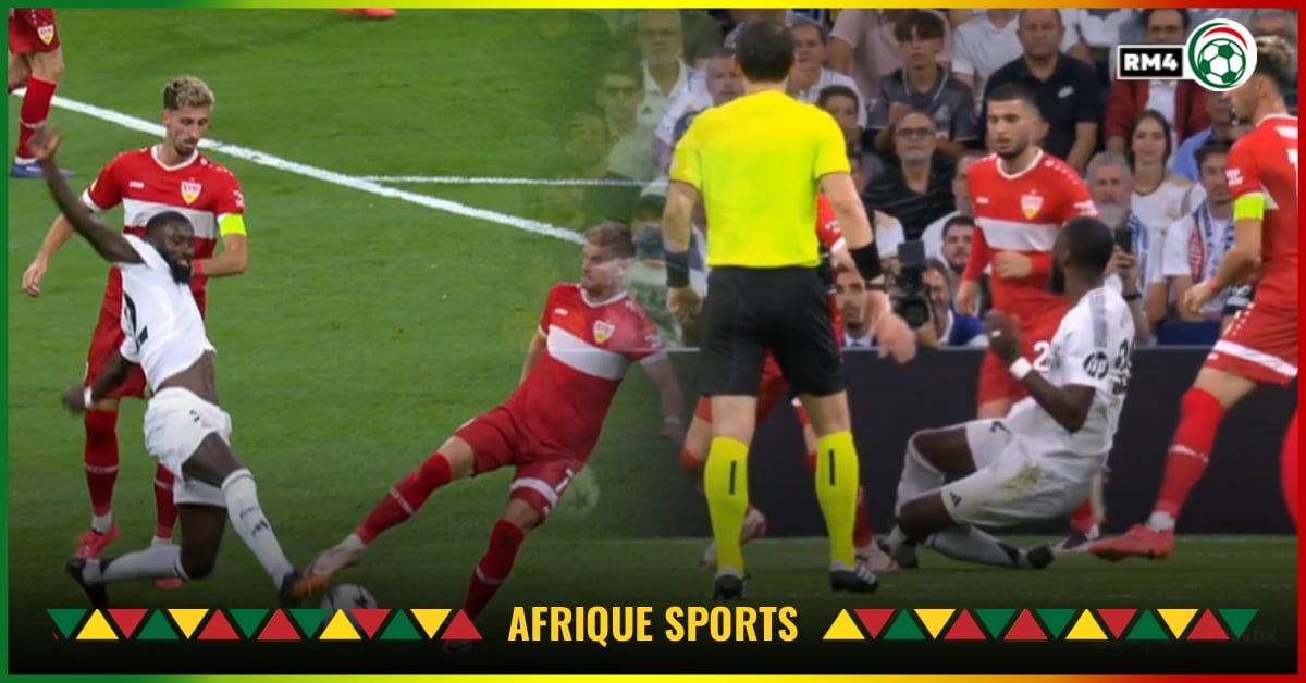 Real Madrid : la simulation ridicule de Rudiger fait le buzz ! (Vidéo)